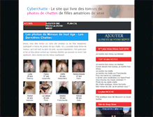 Tablet Screenshot of cyberchatte.com